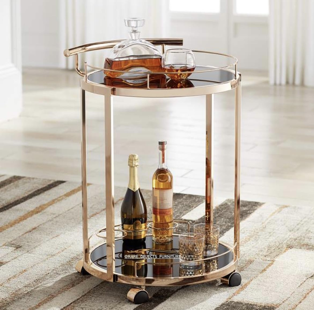 Classic Oval Miami Serving Cart