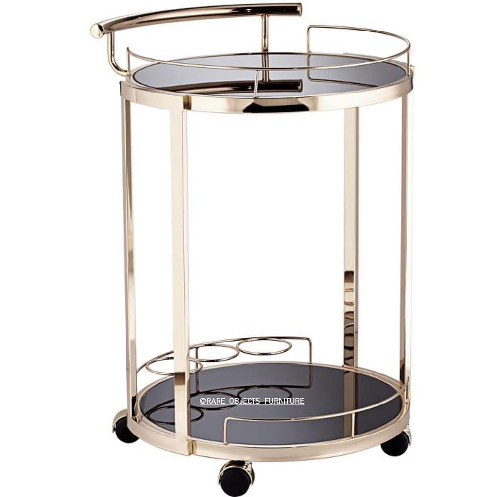 Classic Oval Miami Serving Cart