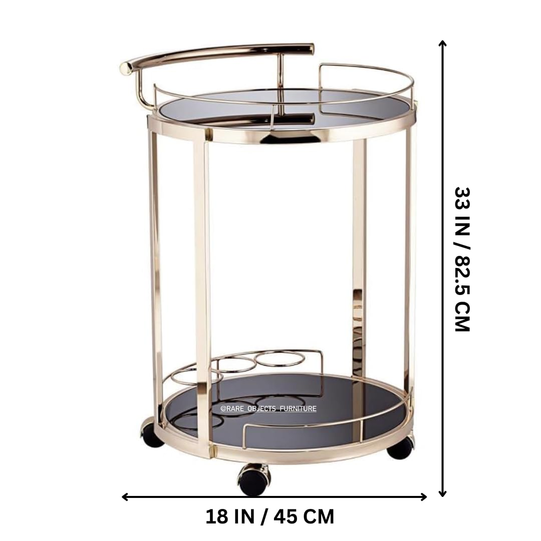 Classic Oval Miami Serving Cart