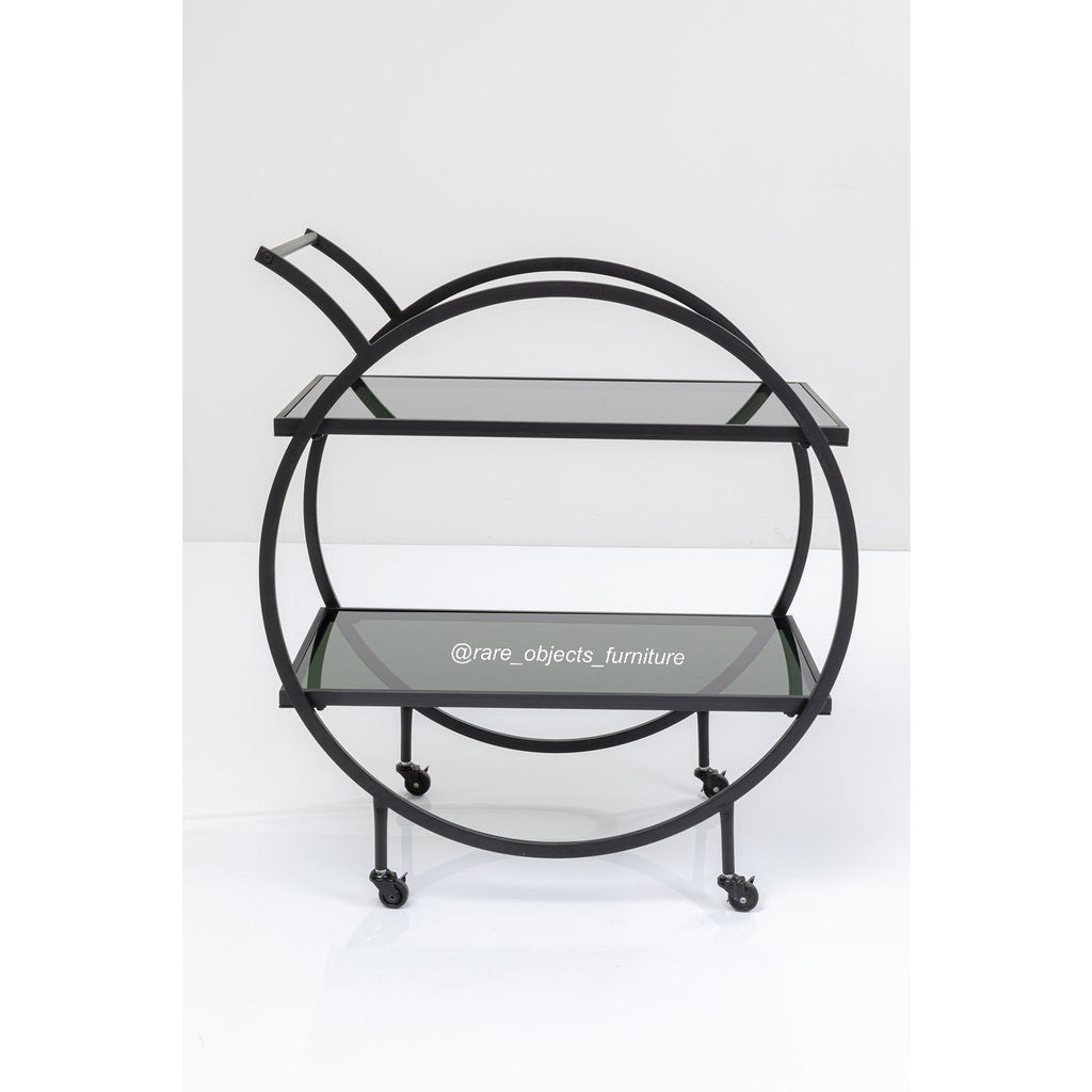 Round Drink Cart/ Serving Trolley