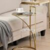 Gold Round C-Table