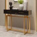 console table with drawers