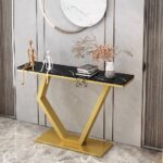 modern console table